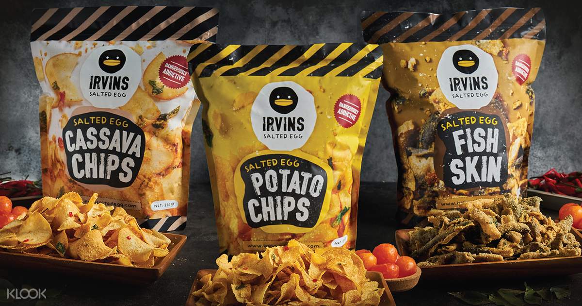 IRVINS Salted Egg Singapore Klook Singapore